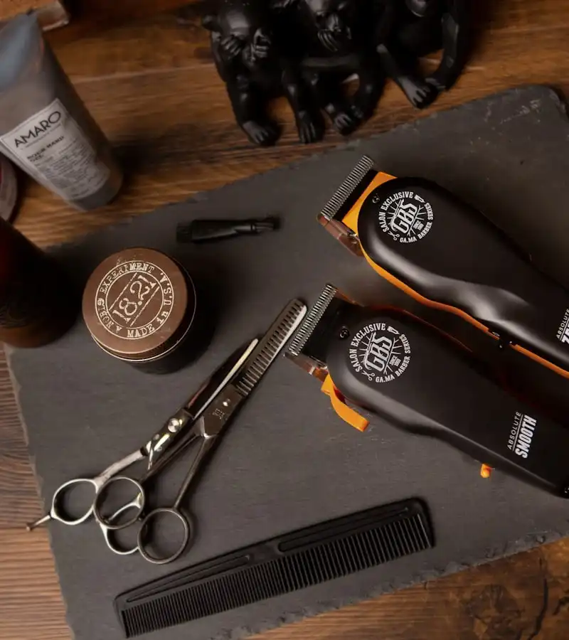 Professional barber tools